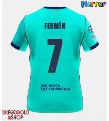 Barcelona Fermin Lopez #7 Tredje trøje 2026-27 Kort ærmer Barcelona Fermin Lopez #7 Tredje trøje 2026-27 Kort ærmer